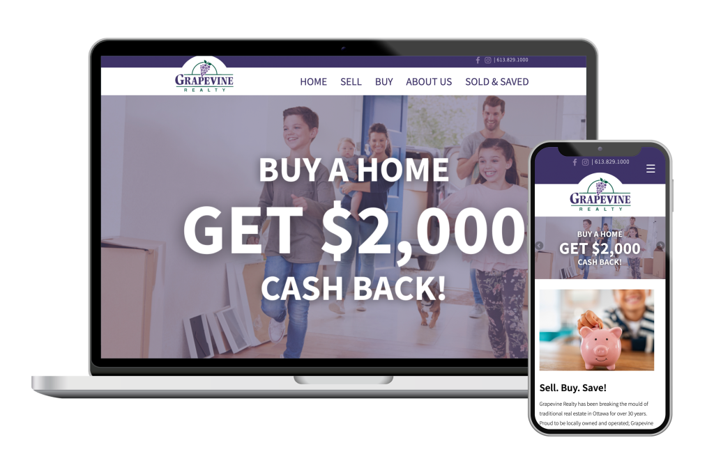 Grapevine - Ottawa Web Design Webshark